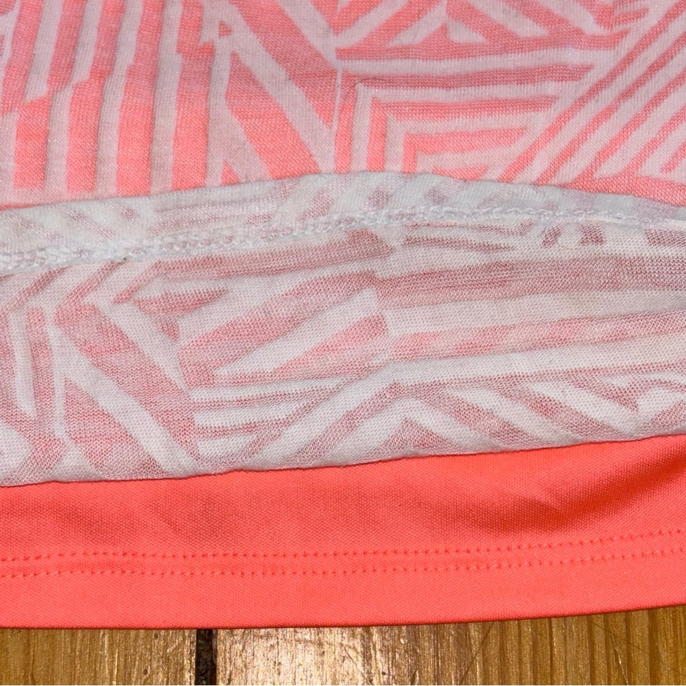 Express Pink Geometric Print Racerback Mini Dress XS - Picture 7 of 9